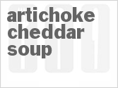 recipe for artichoke cheddar soup