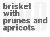 recipe for brisket with prunes and apricots