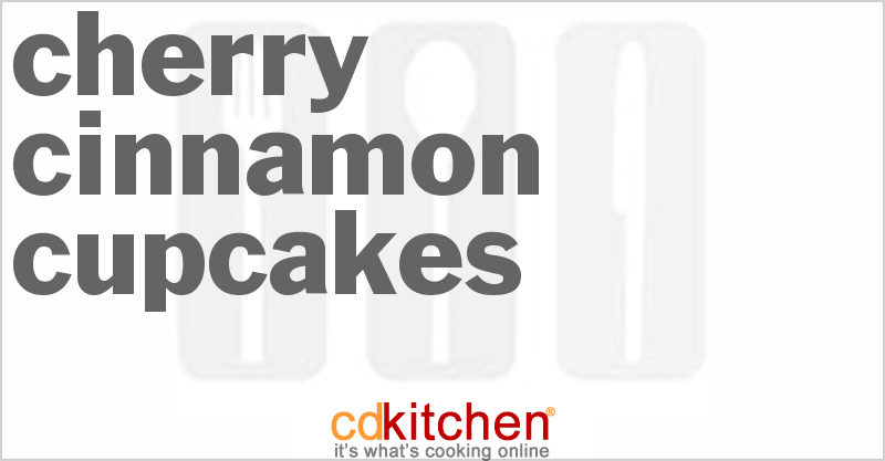 Cherry Cinnamon Cupcakes - CDKitchen.com
