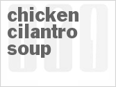 recipe for chicken cilantro soup