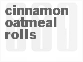 recipe for cinnamon-oatmeal rolls