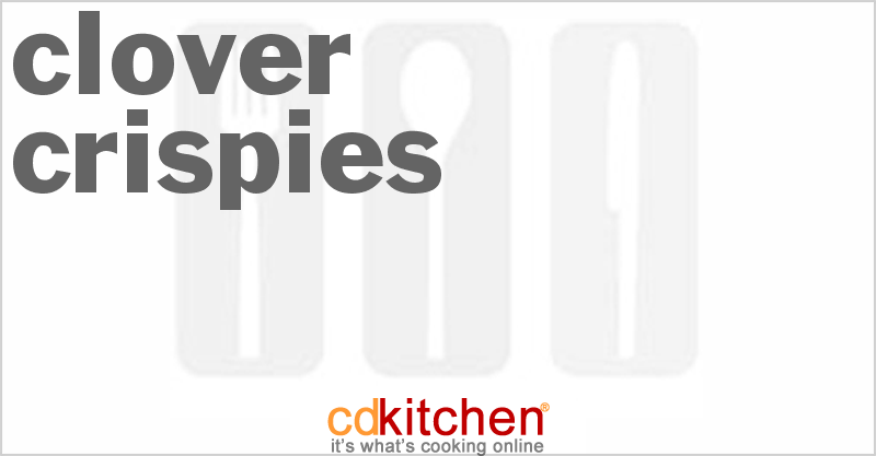 Clover Crispies - CDKitchen.com