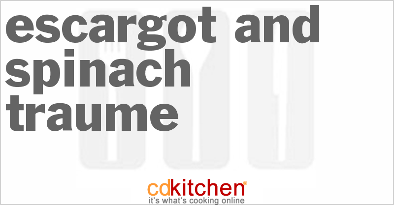 Escargot And Spinach Traume - CDKitchen.com