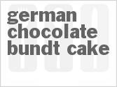 recipe for german chocolate bundt cake