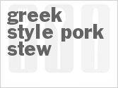 recipe for slow cooker greek-style pork stew