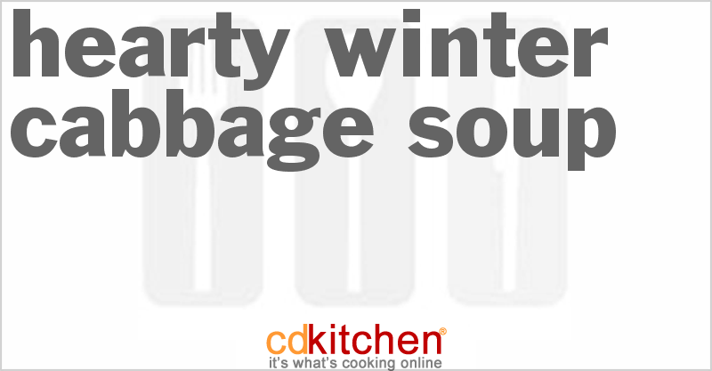 Hearty Winter Cabbage Soup - CDKitchen.com