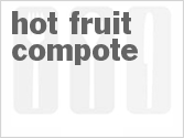recipe for slow cooker hot fruit compote