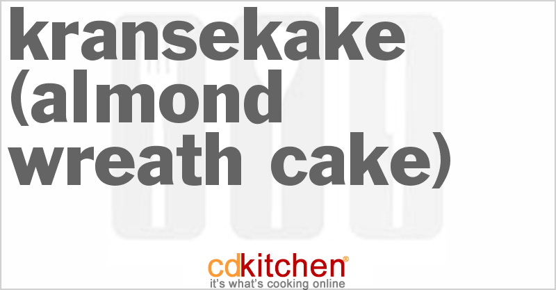 Kransekake (Almond Wreath Cake) - CDKitchen.com