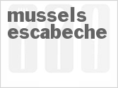 recipe for mussels escabeche