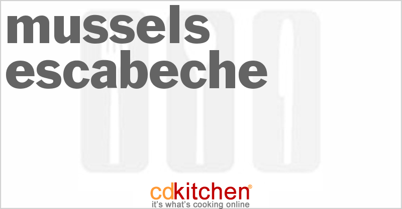 Mussels Escabeche - CDKitchen.com