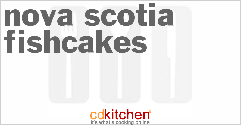 Nova Scotia FishCakes - CDKitchen.com