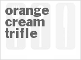recipe for orange cream trifle