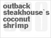 recipe for outback steakhouse coconut shrimp