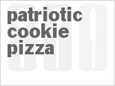 recipe for patriotic cookie pizza