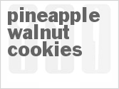 recipe for pineapple walnut cookies