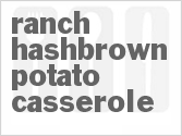 recipe for slow cooker ranch hash brown potato casserole