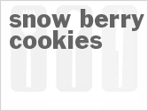 recipe for snow berry cookies