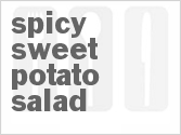 recipe for spicy sweet potato salad