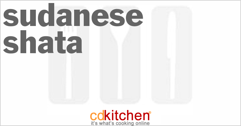 Sudanese Shata - CDKitchen.com