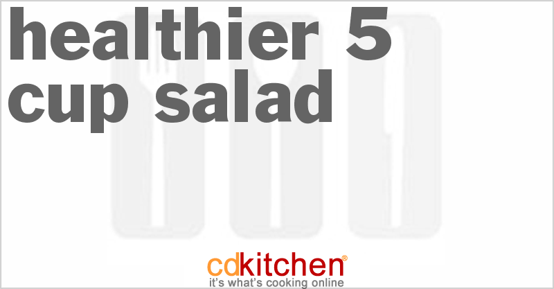 Healthier 5 Cup Salad - CDKitchen.com