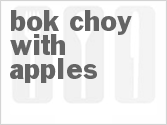 Bok Choy With Apples