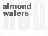 recipe for almond wafers