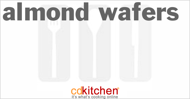 Almond Wafers - CDKitchen.com