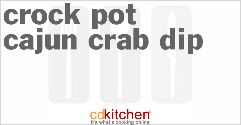 Cajun Crab Dip - CDKitchen.com