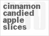 recipe for cinnamon candied apple slices