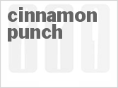 recipe for cinnamon punch