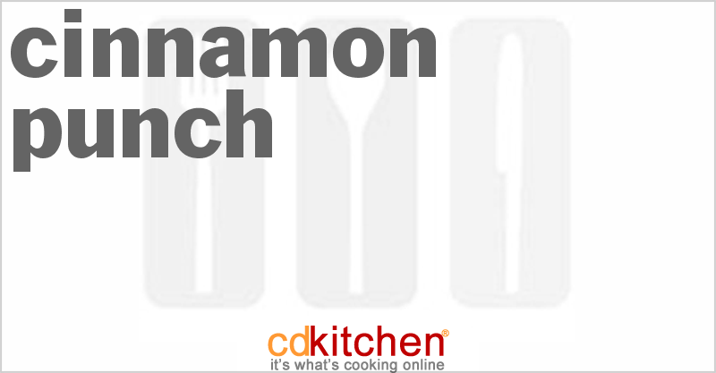 Cinnamon Punch - CDKitchen.com