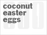 recipe for coconut easter eggs