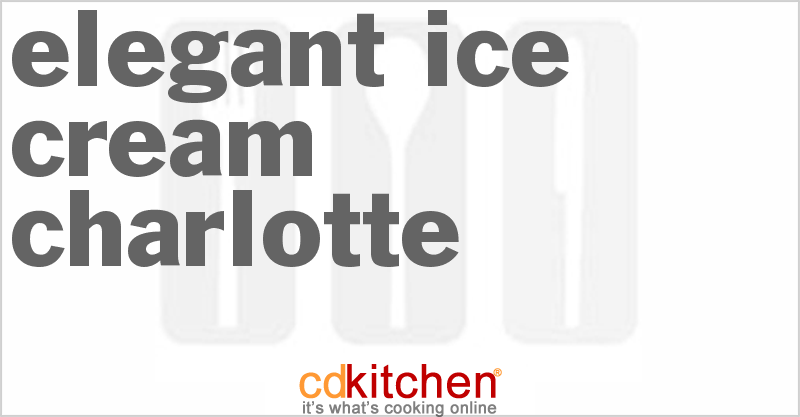 Elegant Ice Cream Charlotte - CDKitchen.com