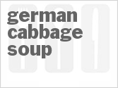 recipe for german cabbage soup