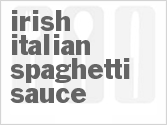 recipe for irish-italian spaghetti sauce