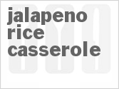 recipe for jalapeno rice casserole