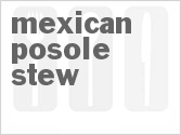 recipe for mexican posole stew