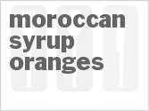 recipe for moroccan syrup oranges