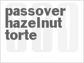 recipe for passover hazelnut torte