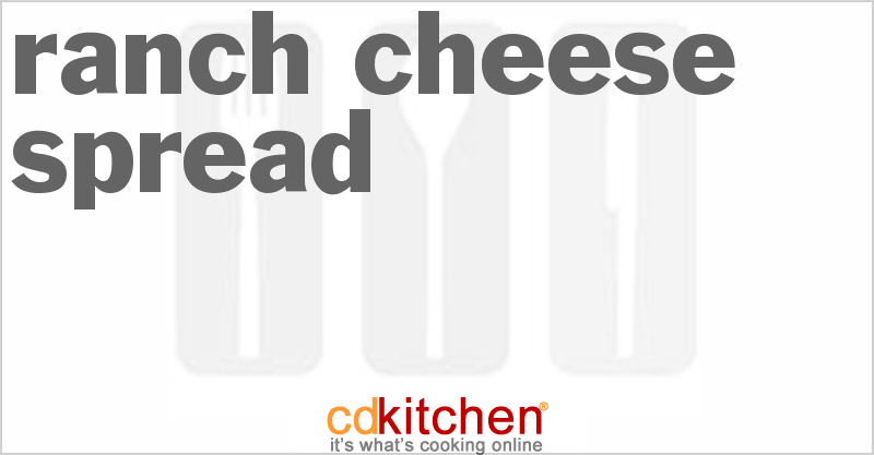Ranch Cheese Spread - CDKitchen.com