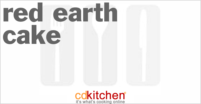 Red Earth Cake - CDKitchen.com