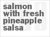recipe for salmon with fresh pineapple salsa
