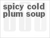 recipe for spicy cold plum soup