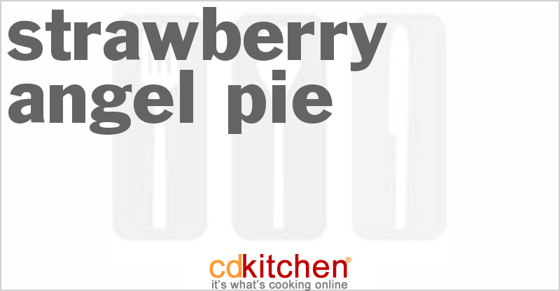 Strawberry Angel Pie - CDKitchen.com
