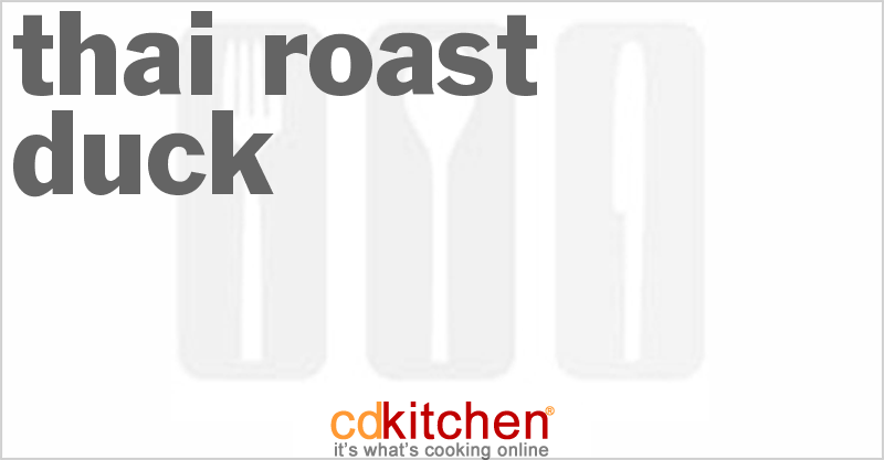 Thai Roast Duck - CDKitchen.com