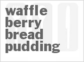 Waffle Berry Bread Pudding image