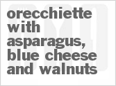 Orecchiette With Asparagus, Blue Cheese And Walnuts