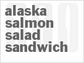 Alaska Salmon Salad Sandwich