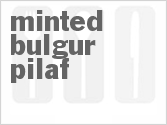 Minted Bulgur Pilaf