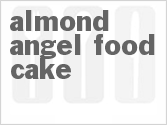 recipe for almond angel food cake